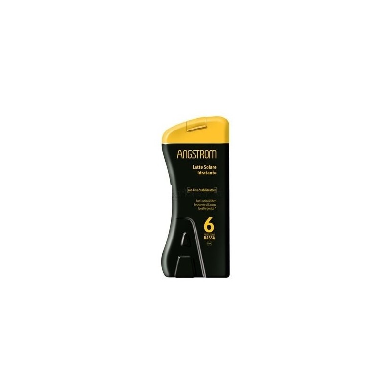 Angstrom Latte Solare Abbronzante SPF 6 Protezione Bassa 200 ml