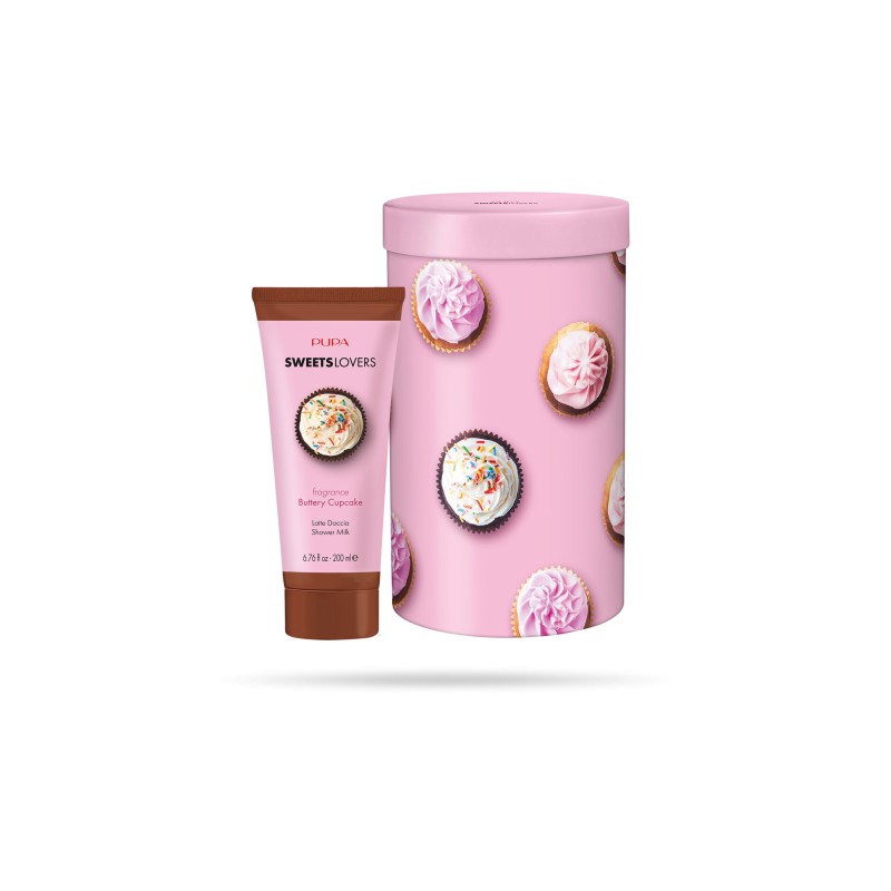 pupa suite Lovers buttery cupcake latte doccia