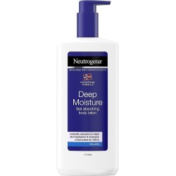 neutrogena deep moisture body lotion 400ml pelle secca