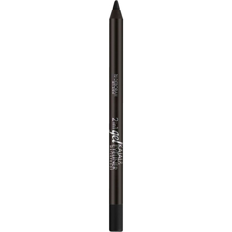 DEBORAH EYE 2in1 Gel Kajal e Eyeliner Matita Occhi nera