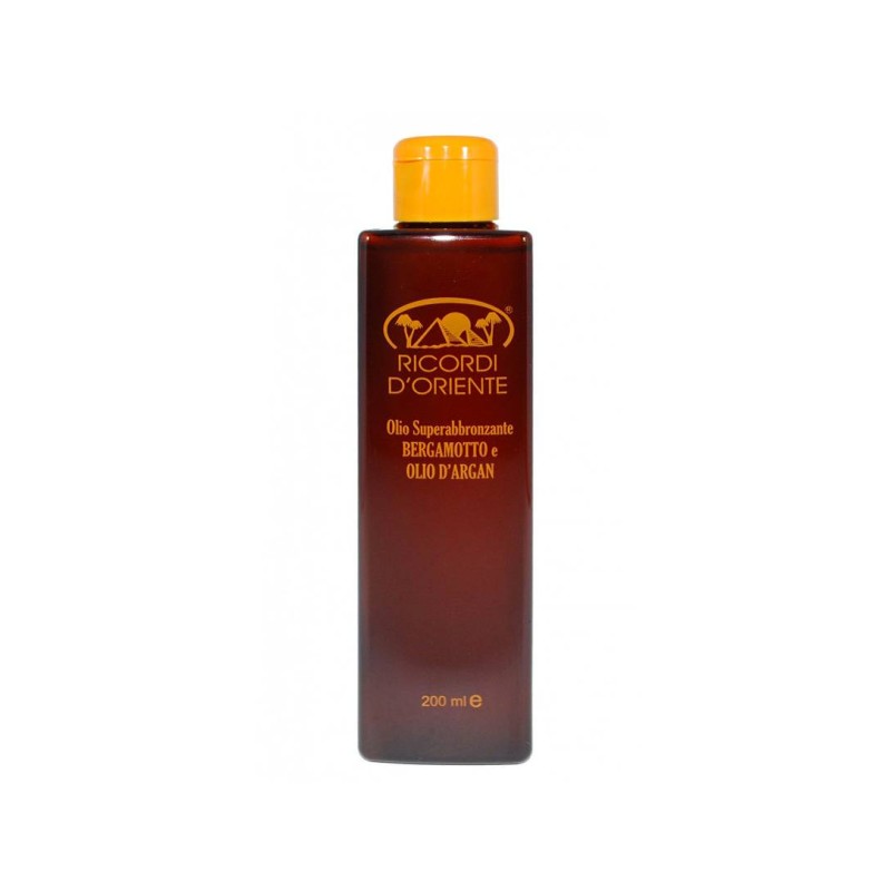 RICORDI D'ORIENTE OLIO SOLARE bergamotto e argan SUPER ABBRONZANTE 200 ML