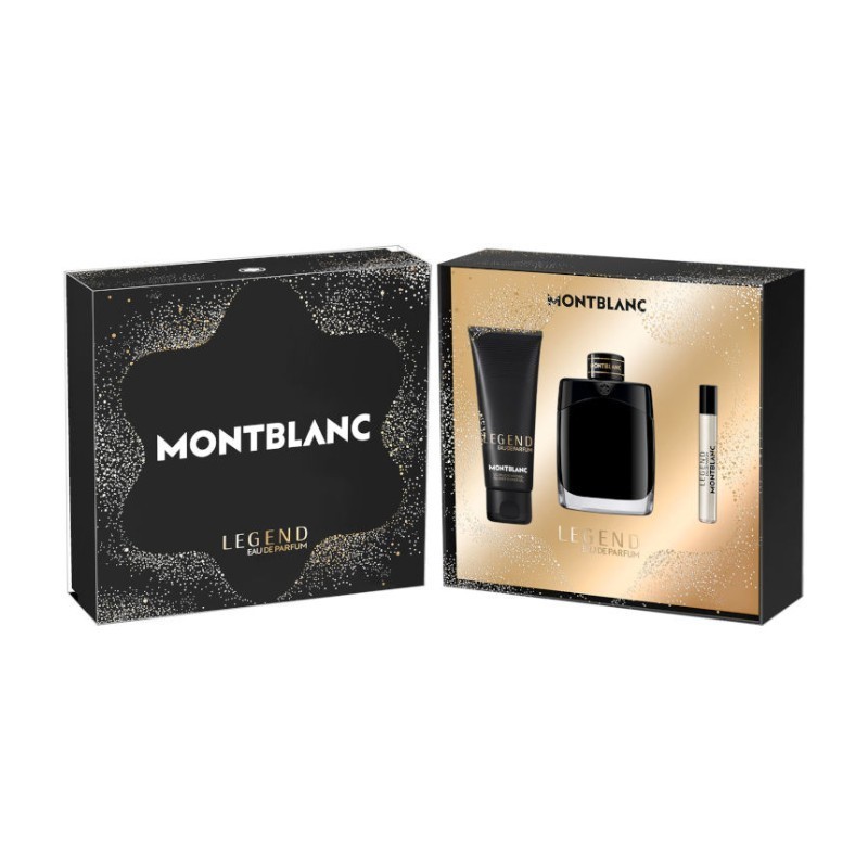 MONT BLANC Cofanetto Legend edp 100 Ml + EdP Travel Size 7,5 Ml + Shower Gel 100 Ml