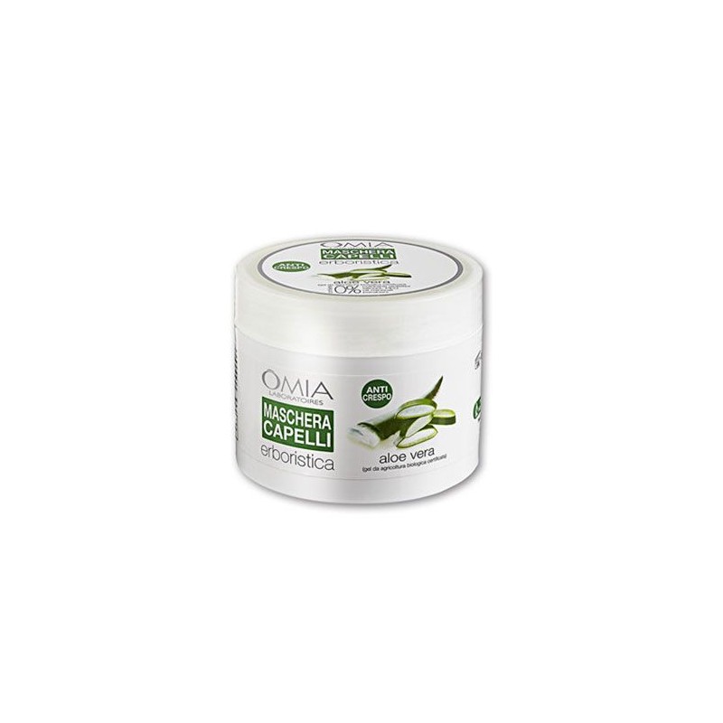 OMIA MASCHERA CAPELLI RISTRUTTURANTE E ANTI CRESPO ALOE VERA 250ml