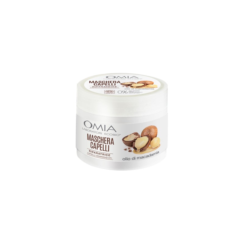 omia maschera capelli oilio di macadamia 250ml