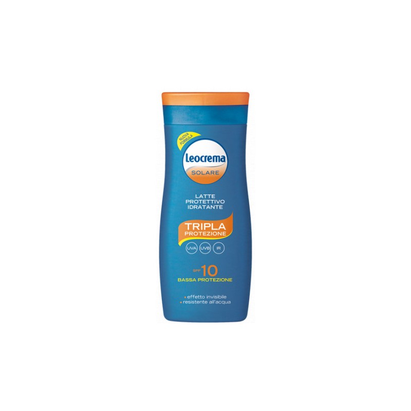 Leocrema Latte Solare Idratante Tripla Protezione SPF 10