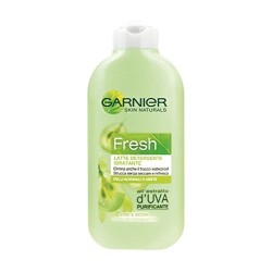 Garnier Latte Detergente Idratante Viso E Occhi Per Pelli Normali O Miste Purificante+Struccante Fresh Essential 200 ml