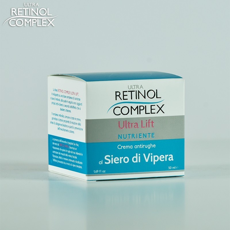 Retinol Complex Crema NUTRIENTE antirughe con SIERO DI VIPERA 50ml