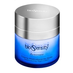 Biosensity Renovate Crema Ristrutturante Notte con Ceramide 3 e Vitamina A-C-E-F 50ml