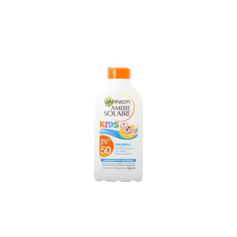 Garnier AMBRE SOLAIRE Kids Latte protettivo idratante ip 50+ 200ml