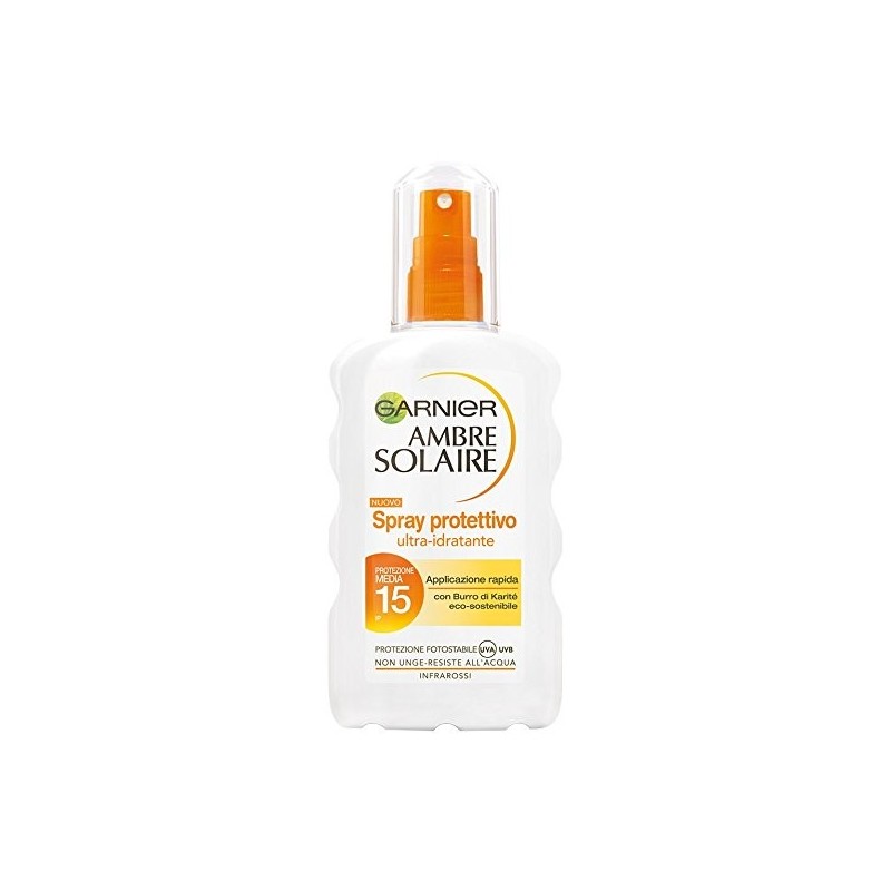 GARNIER AMBRE SOLAIRE IDEAL BRONZE Spray Protettivo SPF30 200ML