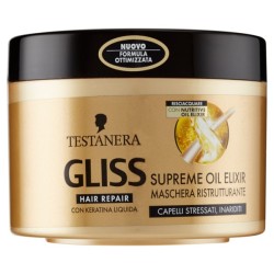 testanera Gliss Hair repair Supreme oil elixir maschera ristrutturante 300 ml