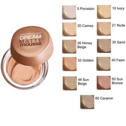 maybelline dream matte mousse 20 cameo