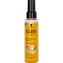 Gliss Trattamento Oil Elixir, per capelli stressati e inariditi, 100 ml
