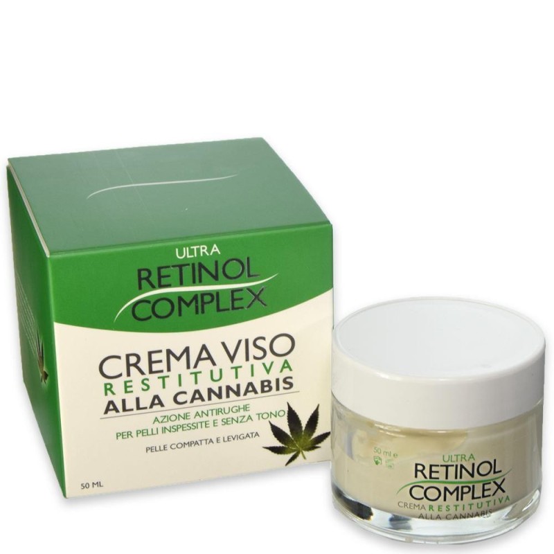 retinol complex crema viso alla cannabis 50ml