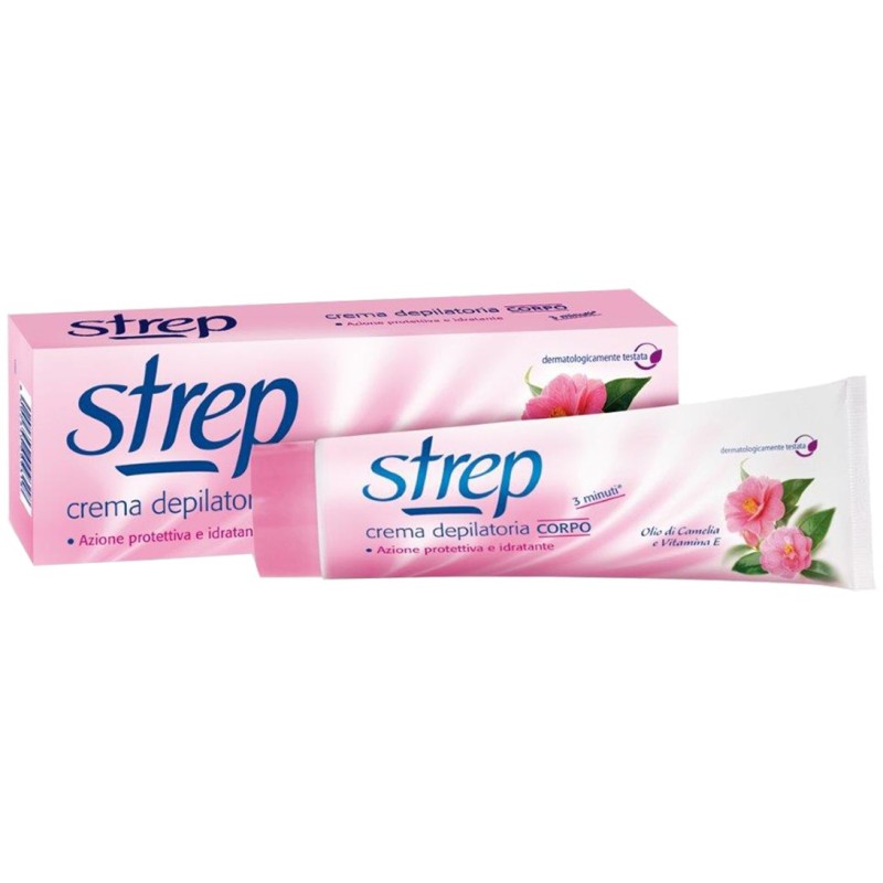 strep crema depilatoria corpo 150ml