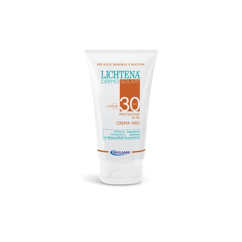 Lichtena Dermosolari Crema Viso Spf30 Per Pelli Sensibili E Reattive 50 ml