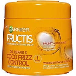 Garnier Fructis Oil Repair 3 Maschera per capelli con controllo crespo di cocco 300 ml