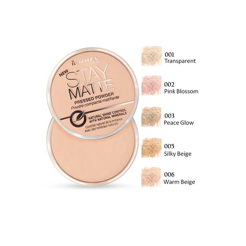 RIMMEL CIPRIA STAY MATT 001 transparent