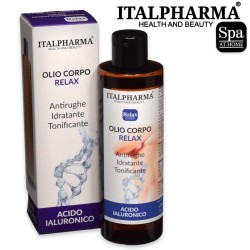 Italpharma olio corpo relax all'acido ialuronico 200 ml