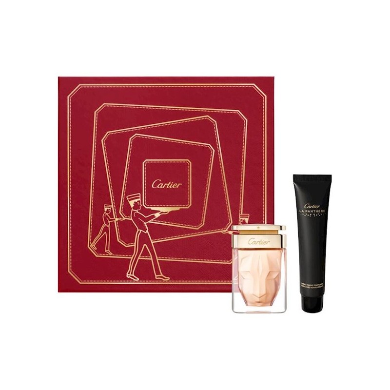 cofanetto panthere cartier edp 50ml + crema mani 40ml