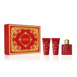 cofanetto versace eros flame edp 50ml + Shower Gel 50ml + After Shave Balm 50ml