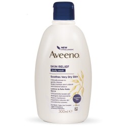 Aveeno skin relief wash detergente senza profumo 300 ml